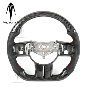 Volante Deportivo Personalizado de Fibra de Carbono y Alcántara para <span class=keywords><strong>Jeep</strong></span> Cherokee, Compass, <span class=keywords><strong>Renegade</strong></span> y Patriot - Product Image 1