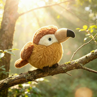 Gantungan Kunci Burung Boneka Plush 10cm Ukuran Sempurna Langsung dari Pabrik Mainan Murah Boneka Plush Gantungan Kunci Produsen Mainan Plush