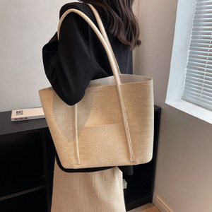 Trendy <strong>Bag</strong> 2025 Fall Winter Women Large Capacity Sets Stone Printing Ladies Fashion Big Tote <strong>Bags</strong> crocodile PU Leather Handbags - Product Image 3