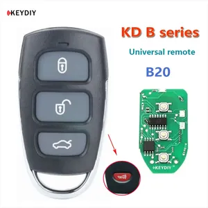<span class=keywords><strong>Keydiy</strong></span> KD B20-4 kunci jarak jauh Universal Seri B 4 tombol kunci mobil jarak jauh untuk gaya Hyundai untuk KD900 KD Mini <span class=keywords><strong>Programmer</strong></span> kunci KD-X2 - Product Image 2