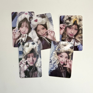 5 Piezas/Set Nuevo Grupo Femenino RESCENE Nuevo Álbum LIP HD Fototarjetas de Doble Cara Tarjetas LOMO WONI LIV <span class=keywords><strong>MINAMI</strong></span> MAY Postal Regalo para Fans - Product Image 4