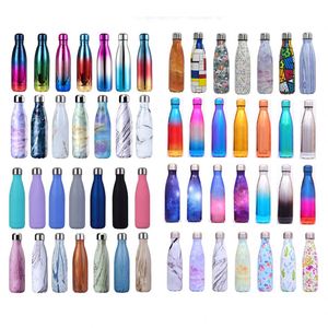 กระบอกน้ำสแตนเลสทรงโค้กแบบสุญญากาศสองชั้น ป้องกันการรั่วซึม - Product Image 1