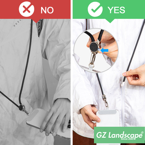 Dây đeo điện thoại di động có thể tháo rời nhanh chóng, màu sắc chuyển sắc tùy chỉnh, khắc <span class=keywords><strong>logo</strong></span>, chống trộm, đeo chéo - Product Image 3