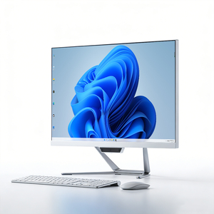 Computadora de Escritorio AIO Económica de 23.8 Pulgadas con Pantalla IPS, <span class=keywords><strong>Windows</strong></span> <span class=keywords><strong>10</strong></span>, Procesador Intel Pentium J3710 para Negocios, Monobloque Todo en Uno - Product Image 1