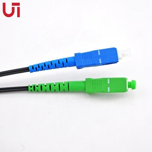 Nhà sản xuất LSZH Áo khoác chống cháy <span class=keywords><strong>FTTH</strong></span> gjxfh sợi thả cáp cho mạng trong nhà sợi cáp quang với SC kết nối - Product Image 6