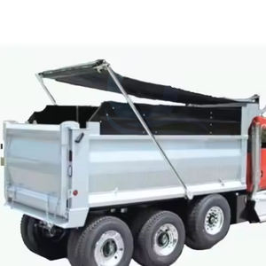 Sistema de Lona Enrollable Tipo Barra Oscilante - Cubierta Automática Eléctrica Kit Completo <span class=keywords><strong>para</strong></span> Camiones Volquete, Lona Impermeable Gruesa - Product Image 1