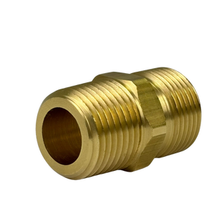 Adaptador de Latón de 1/2" de Compresión x 3/8" MIP NPTF con Rosca Macho - Product Image 3