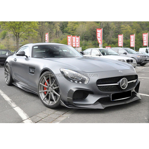 Pièces détachées pour AMG GT Renn-tech Style Carbon Fiber Front Lip Side Skirts Rear Diffuser Spoiler for Mercedes Bens AMG GTS Body Kit - Product Image 5