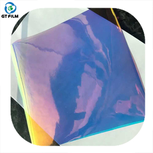 Il <span class=keywords><strong>Film</strong></span> in Cellophane per imballaggi iridescenti arcobaleno in PVC Non adesivo rende splendido il Look per l'installazione <span class=keywords><strong>dell</strong></span>'artista di consegna - Product Image 2