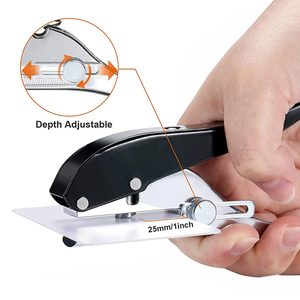 Woodworking Flat Bevel Punching Tool 4/5/6/8/10mm Screw Hole Hat <b>Edge</b> Banding Punching Pliers <b>Gardening</b> Tools - Product Image 2