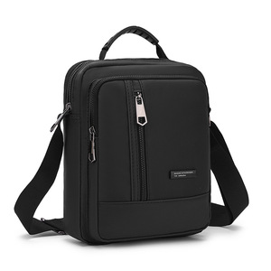 Wholesale <b>Mens</b> Single-shoulder Oxford Tote <b>Large</b> Capacity Solid-color Versatile Multi-compartment Stylish Crossbody <b>Bag</b> - Product Image 3