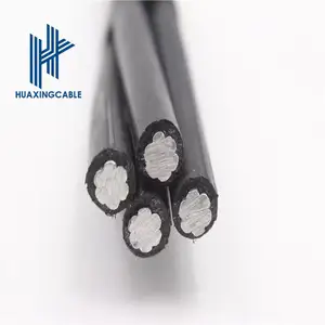 4 Core 70mm2 XLPE Insulated ABC Cable Overhead Line Service Drop Cable