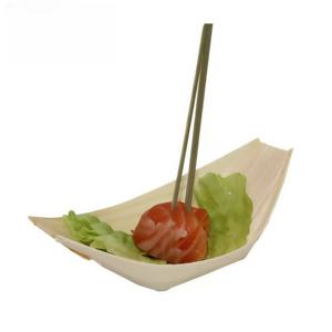 เรือไม้แบบใช้แล้วทิ้งสำหรับเสิร์ฟอาหารเพื่อสุขภาพสำหรับของหวานขนมผลไม้เครื่องมือ<span class=keywords><strong>ซูชิ</strong></span>อาหารทะเลที่สมบูรณ์แบบ - Product Image 3