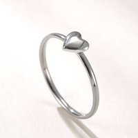 Nieuwe roestvrijstalen ring sieraden kleurafstemmende liefdesring herdenkingsgeschenk paarring voor Valentijnsdag Moederdag