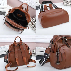 Mochilas AndoBag para Mujer, de Cuero Vacuno Genuino, Bolso de Hombro Moderno, Mochila de Viaje de Gran Capacidad, Bolso de Mano para el Día a Día, 23-66 - Product Image 3