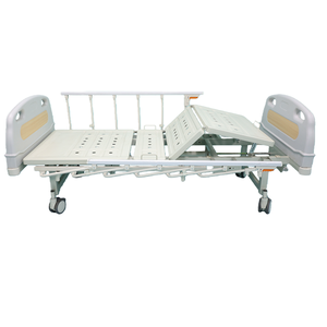 렉캉 LK-B2 중형 강철 수동 병원 침대 2 크랭크 시스템 CE 인증 클래스 I 환자 케어용-2년 보증 - Product Image 3