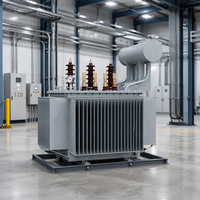 Transformateur de puissance immergé dans l'huile triphasé S20 500 kVA à trois enroulements 50 Hz 60 Hz pour distribution et usage agricole