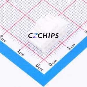 A2008H-2x6P Housing (Wire-to-Board / Wire-to-Wire) P=2mm Connector ( Jack Structure: 2x6P )( Pitch: 2mm )( Row Spacing: 2mm ) - Product Image 1