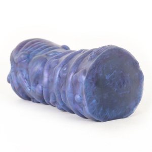 Masturbador Masculino de Silicona de Alta Calidad al por Mayor en Europa, Tamaño 8*15.5CM, Peso 540.5G, Color Azul Sueño - Product Image 4