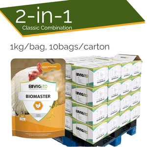 Probiótico Sinérgico en Polvo Soluble en Agua, Bacillus Subtilis y Bacillus Licheniformis, para la Regulación de la Flora Intestinal de Aves de Corral - Product Image 6