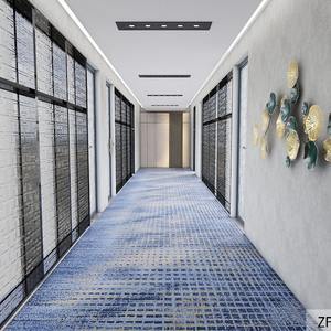 Moquette imprimée Axminster pour salle de conférence professionnelle |   Lavable, anti-salissure, antidérapant et protection antibactérienne spéciale - Product Image 2