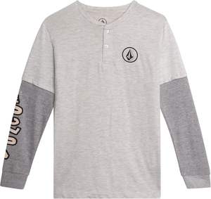 Paquete de dos jerséis de manga larga para niños, camisa de cuello redondo, estilo informal con elegante camiseta gráfica con logotipo, diseño sólido en tallas 8-20 - Product Image 4