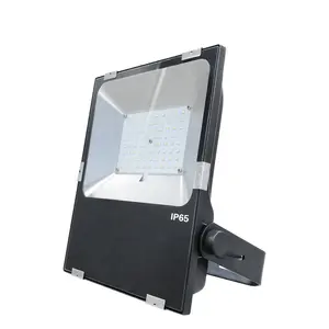 50W IP65 nivel ultra delgado de aluminio del cuerpo de la lámpara de luz de inundación led al aire libre