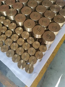 Set di manubri personalizzati di alta qualità cromata e oro per la palestra per la casa con <span class=keywords><strong>pesi</strong></span> liberi manubri in acciaio dorato - Product Image 5