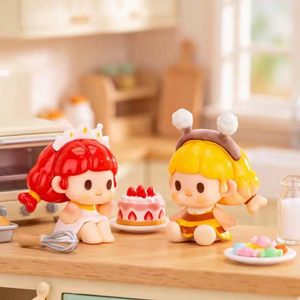 100% Authentique Titi Animal Tea Party Series Beans Blind Box Adorable Mini Figures Collections Jouets pour Enfants 10Packs/Case - Product Image 2