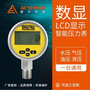 Manómetro Digital AirSensing AE-P2 de Acero Inoxidable, Alta Precisión, Medición de Vacío, Montaje Radial/Axial, Rosca M20 1.5 - Product Image 2