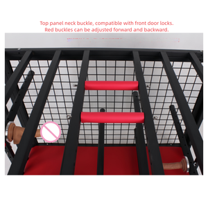 Scarletsin F-8 Gabbia per Cani 100% Impermeabile per BDSM, Giocattoli Sessuali, Strumenti di Addestramento, Divertimento in Camera da Letto, Punizione e Fissaggio - Product Image 4