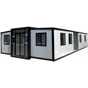 2024 Puerto Rico Prefabricated Expandable Temporary Modular Portable Container House 40 Ft for Sale