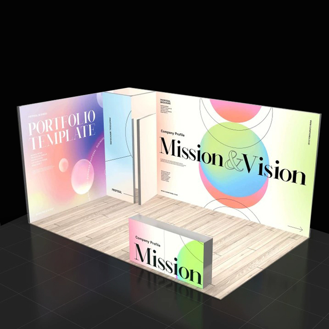 Outdoor Waterproof Exhibition Showcases Large Size Custom Poster Light Box Fabric Seg LED Billboards