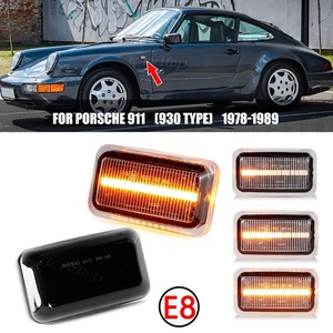 Lámpara de señal de marcador lateral secuencial que fluye Led para VW GOLF 1 <span class=keywords><strong>Porsche</strong></span> 911 Carrera 924 <span class=keywords><strong>944</strong></span> 959 968 Aston luces indicadoras intermitentes - Product Image 1