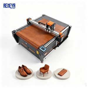 Machine de découpe de cuir CNC REMEYA avec structure robuste et garantie de cinq ans pour la découpe numérique de microfibres et de tiges de chaussures - Product Image 1