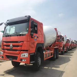 SINOTRUK-camión mezclador de hormigón, 6x4, 8m3, mezclador de cemento