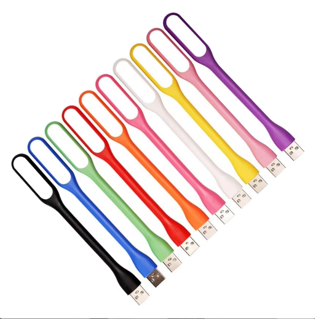 Multi Color Flexible Portable Mini USB Led Lamp Reading Night BOOK Light for Power Bank Computer PC Laptop Notebook Desktop