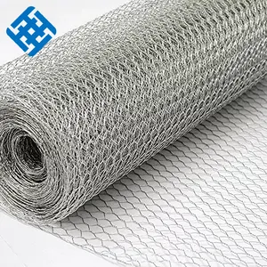 Pvc Coated Fence Chicken And Bird Cage Galvanized Hexagonal Iron Metal Wire Mesh Roll For Crab Trap Wire Cages