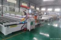 Ligne de production de géotextile Ligne de production de géomembranes HDPE