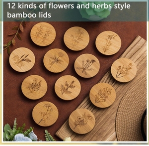 Bền thân thiện với môi tre tự nhiên nắp gỗ với Silicone niêm phong Nhẫn CE/EU chứng nhận thiết kế hiện đa-drinkware phụ kiện - Product Image 6
