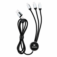 Kit Cadeau Technologique Personnalisé : Batterie Externe Sans Fil, Clé USB, Câble de Charge – Kit de Voyage d'Entreprise avec Logo pour Salons Professionnels et Employés