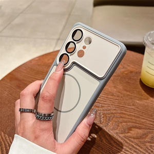 Original Matte Magnetic Case for Samsung Galaxy S26 Ultra Plus Glass Lens <b>Protector</b> Wireless Charge Shockproof <b>Cover</b> - Product Image 4