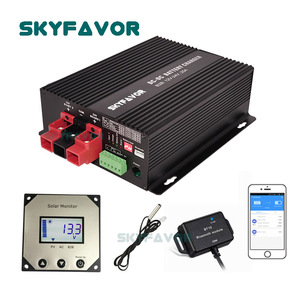 Chargeur de batterie 12V DC vers DC 12V 30A à double entrée solaire MPPT 20A universel pour batteries lithium LiFePO4 et plomb-acide 12V pour <span class=keywords><strong>camping</strong></span>-<span class=keywords><strong>car</strong></span> - Product Image 4