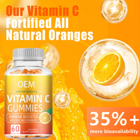 OEM Vitamines Bonbons mous Booster Immunitaire Zinc Supplément Alimentaire Santé Vitamine c Gommes Vitamines et Compléments