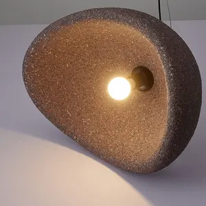 Japanische dekorative Beleuchtung minimalist ische Lampe nordischen Anhänger hängen Kronleuchter Schlafzimmer moderne Wabi Sabi Licht