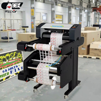 Teneth Factory Roll Label DTF Película reflectante Adhesivo Contorno automático de alta velocidad con máquina cortadora de plotter de software