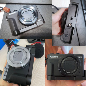 ขายึดกล้องอูลานซีสำหรับแคนนอน G7X มาร์ค 3 พร้อมไมโครโฟน ที่บังลม อุปกรณ์เสริมสำหรับการถ่ายวิดีโอบล็อกและการสตรีมมิ่ง - Product Image 5