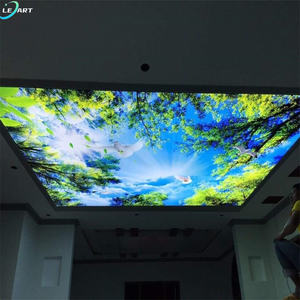 Film de plafond tendu 3D en PVC effet imprimé, design chinois, prix fabricant - Product Image 2