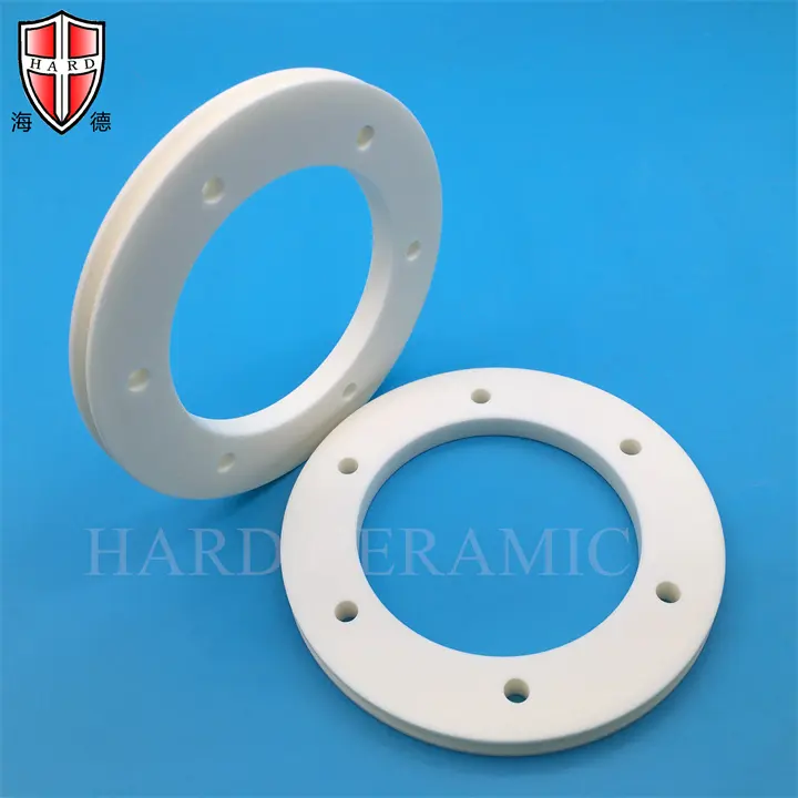 Semiconductor Wafer Carrier Alumina Disk and Ceramic Edge Ring