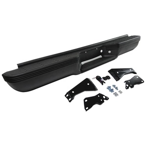 Parachoques trasero negro para Chevy Silverado Sierra C/K 1500 2500 Fleetside 88-00 - Product Image 2